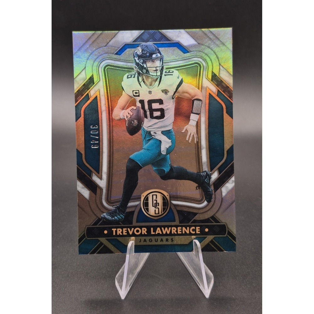 2023‎ Panini Gold Standard Trevor Lawrence #53 White Gold /49 Jaguars